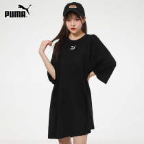 PUMA PUMA short sleeve dress dress 2021 autumn new long T-shirt half sleeve sports skirt tide 532285