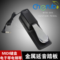  cherub WTB-005 Electronic keyboard Electric piano MIDI keyboard Universal sustain pedal Metal pedal
