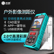 Meteo S2 image version outdoor handheld laser rangefinder outdoor infrared measuring instrument electronic ruler measuring room CAD