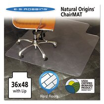 ES Robbins Natural Origins Chair Mat for Hard Floor