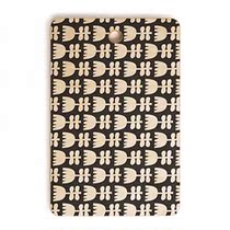 Society6 Beshka Kueser Scandi Floral Black And White