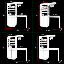 Small bar table Household wine cabinet Modern simple bar partition cabinet Bar cabinet Living room dining room entrance cabinet