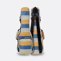 Personality English ukulele small guitar backpack ukulele piano bag cotton 2123262830 inch