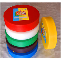 Customized thickened layered PE plastic round cutting board non-toxic cutting fruit board selling meat chopping board chopping bone Pier chopping board