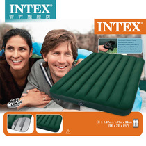 intex outdoor portable air mattress double tent folding air mattress simple single household air mattress
