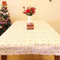 Hotpot disposable thickening tablecloth birthday party tablecloth party tablecloth decorated picnic table cloth sheet