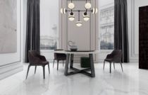 Huida tile simple living room floor tiles 800x800 non-slip marble floor tiles GJT8615 snowflake