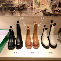 Martin Boots Woman Tide 2022 New Boots Children Spring Autumn Plus Suede Midcylinder Boots Thick Bottom Smoke Chimney Chelsea Short Boots