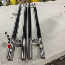 Minimalist stainless steel glass door handle solid wood door large handle titanium gold large door handle rose gold door handle