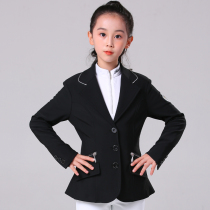 Childrens equestrian competition suit riding training equipment four-season girls knightssuit jacket blazer Womens