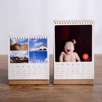 Desk calendar custom 6 inch baby calendar diy children's creative desk calendar 2021 custom calendar homemade photo desk calendar