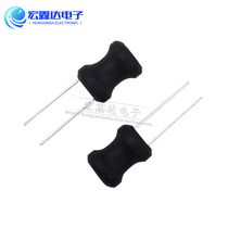 0810 I-shaped inductor Copper coil 8*10mm 1mH 2 2mH 4 7mH 10mH Power