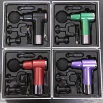 Mini fascia gun 4 blocking speed 4 massage heads for different massage heads with different massage heads