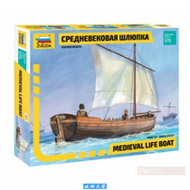 Red Star 9033 1 72 Medieval Lifeboat(small sailing boat)