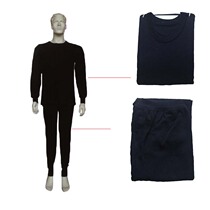 Anti-static underwear warm suit spring and autumn soft fire personal protective equipment hot-selling long-sleeved mens belt report