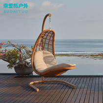 Hanging Basket Balcony Casual Rattan Chair Lounge Chair Indoor Rattan Choreography Thousands Yard Creative Outdoor Sloth Chair Lift Chair