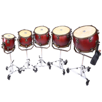 LIGE National Percussion instrument five-tone row drum solid wood drum cavity cowhide drum surface LPG-513