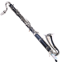  LIGE LIGE Professional Bass clarinet Bass Black tube ABS resin Nickel plated white copper key LCL-B321