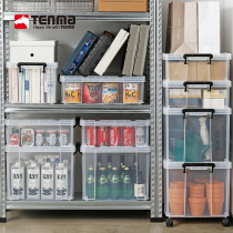 Japan Tenma Tianma Plastic Transparent Containing Box Clothing Cotton Quilts Box Special VEHICLE STORAGE COMPARTMENT