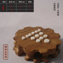  Luo Dian Guqin emblem position Guqin thirteen emblem thickened round pearl shell Guqin emblem Zhuo piano accessories