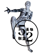 Customized Future Fund Spider-Man Black and White Space One-piece Tight zentai Performance Costume
