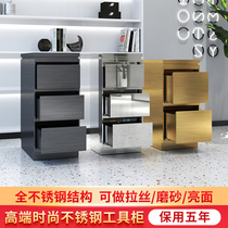Beauty cart trolley beauty salon special stainless steel rack hairdressing shop barber shop tool cabinet hairdressing cabinet
