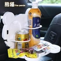 Car supplies car table cup holder multifunctional tray car holder folding chair back dining table storage box