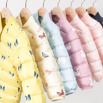 davebella Davebella Boy and girl winter new 90 velvet down liner baby warm down jacket