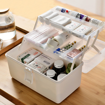 Medicine box family household large-capacity multi-layer medicine box full set of emergency medical care medical storage medicine medicine medicine box