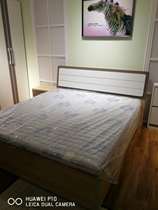 Dark horse bedside foot high box bed