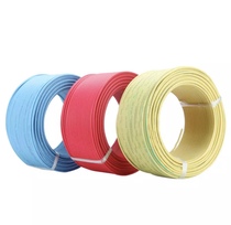 Haiyan brand wire and cable plastic copper wire BV1 5 (red)