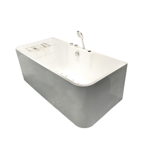 Massage bathtub AQ1766 One-piece seamless bilateral lying design Ultra-thin line design