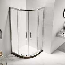Anhua bathroom wet and dry separation push-pull shower room actually home