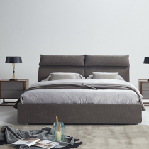 Aieris mall with the same fabric soft bed modern simple adjustable headboard Jillia C