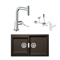 Hansgeya Granite Sink Kitchen Speet Set 43004300 43914 39861007 Faucet