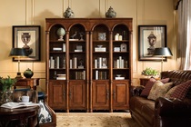 Canaan Olive Trees Fine Arts Combined Bookcase American Neoclassical House