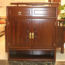 Dongyang Hongguang new Chinese solid wood shoe cabinet