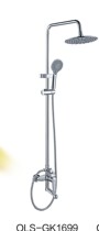 Eurorosa full copper shower OLS-1699 59 fine bronze triple water shower bright silver