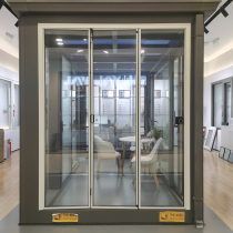 Jiayu doors and windows 18 series extremely narrow side hanging rail folding door