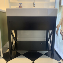 Moen bathroom cabinet 800 size one basin water mouth rear bathroom cabinet easy to use BC1805-801BKX2