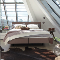 Double bed single bed fabric bed leather bed Germany Youshide imported double spring more comfortable