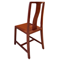 Year red Craftsman Xiangguo standard mahogany big fruit red sandalwood new Chinese style Ming Yun Zen style dining chair