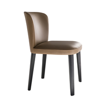 HC28 Duhui dining chair Nionao dining chair 21F008 The main body is multi-layer board chair legs are solid wood
