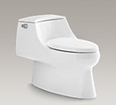 Kohler St Raphael”Five-stage cyclone  one-piece toilet 3722T-0