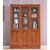 Guangming Furniture Jinding Series New Chinese Three-door Bookcase