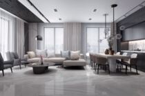 Smick tile platinum marble gray sandstone simple modern atmospheric floor tile wall tile 600*1200