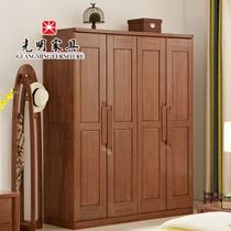 4-piece bedroom set:(1 wardrobe 1 bed and two bedside table)