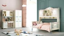 Songbao Kingdom Solid Wood Ice-Castle Stepping Cabinet Bed