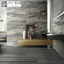 Meishengasuli Living room kitchen bathroom Large size imitation marble grain wood grain tile modern simplicity