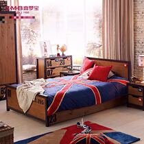 Ximengbao Children's Solid Wood Bed 1 5 m Marathon